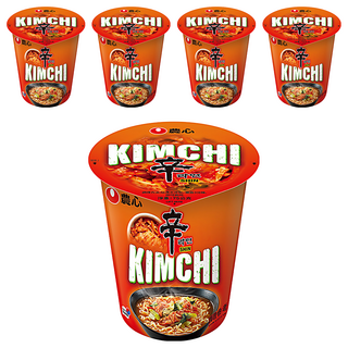 NONGSHIM 農心 辛辣白菜風味杯麵 75g, 5入