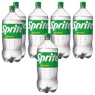 Sprite 雪碧 清爽檸檬風味, 2L, 6瓶