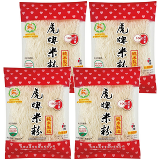 TIGER FOOD 虎牌 純米米粉 100%純米製造 台灣製造, 260g, 4袋