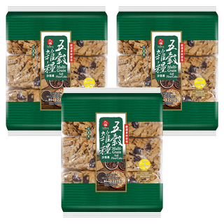 九福 五穀雜糧沙琪瑪, 227g, 3袋