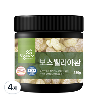 토종마을 보스웰리아환, 4개, 280g, 280g
