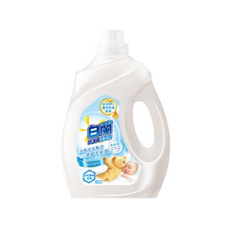 白蘭 蘊含熊寶貝馨香呵護精華純淨溫和超濃縮洗衣精, 2.5kg, 1桶