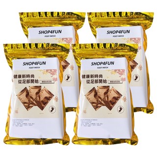 SHOP4FUN 天然竹酢樹液足貼 Set 40片, 4包, 1袋