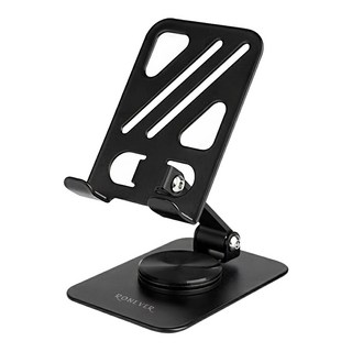 RONEVER 迷你折疊旋轉手機支架 PD043 87 x 61 x 32mm 127g, 黑色, 1個