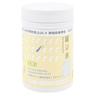 寵立善 NUTRESSENSE 犬貓專用 全方位關節保養粉 含UC-II®️, 30g, 1罐, Joints