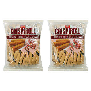 盛香珍 咖啡捲心脆捲, 500g, 2袋