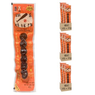 福記 辣味鐵蛋 6粒, 30g, 9包
