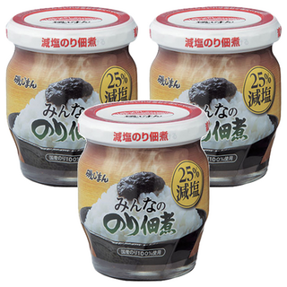 磯島 減鹽海苔佃煮 145g, 3罐