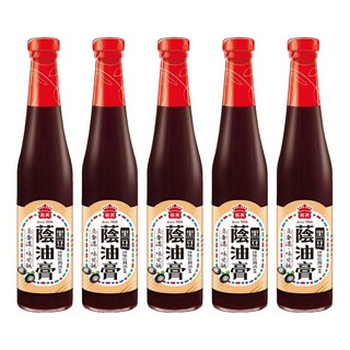 義美 黑豆蔭油膏, 520g, 5瓶