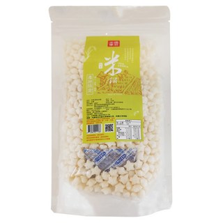 關山鎮農會 星星米果 原味全素, 60g, 1包