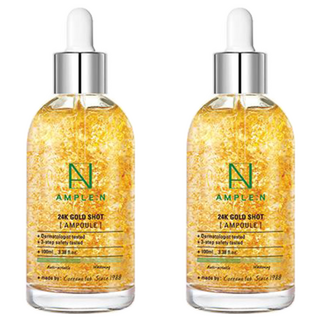 앰플엔 24K 골드샷 앰플, 100ml, 2개
