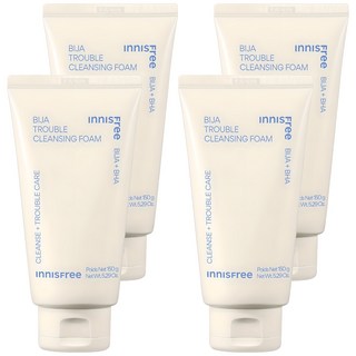 INNISFREE 香榧鬥荳潔面乳, 150g, 4條