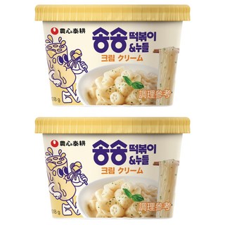 TAEKYUNG 泰耕 洞洞炒年糕冬粉 白醬味, 2入, 118g