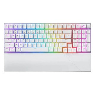 ASUS 華碩 ROG Strix Scope II 96 Wireless 無線鍵盤, 混和顏色, 紅軸