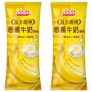 晶晶 益生菌香蕉牛奶風味棒, 680g, 2包