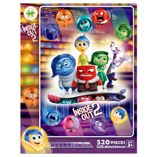 HUNDRED PICTURES 百耘圖 拼圖 HPD0520-202 520片 3歲以上, 腦筋急轉彎2, 1盒