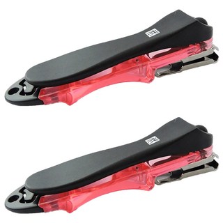 ZWILLING 雙人 晶亮多向旋轉指甲刀 + 可拆式銼刀 DEKNZ020RD 100mm, 晶亮紅, 2個