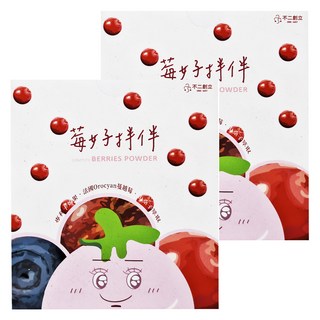 Oneway 不二創立 莓好拌伴 20條 Set 11種莓果精華 法國Orocyan蔓越莓萃取, 3g, 2盒