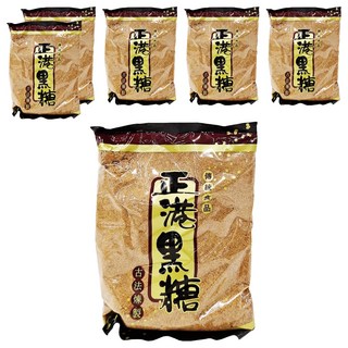 媽媽家食品 正港黑糖, 450g, 6包