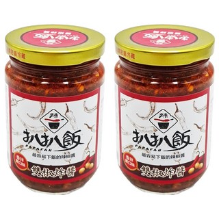扒扒飯 雙椒炸醬, 香辣開胃, 260g, 2罐
