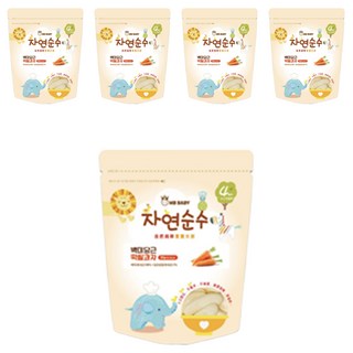 MB BABY 萌寶寶 大米餅 4個月以上, 胡蘿蔔, 20g, 5包