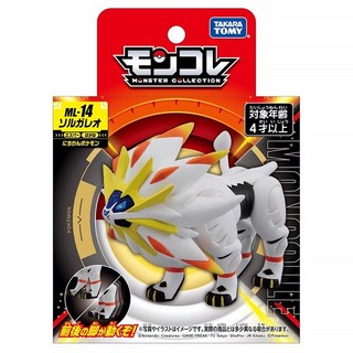 TAKARA TOMY 索爾迦雷歐 ML-14 寶可夢模型 收藏 擺飾, 1盒