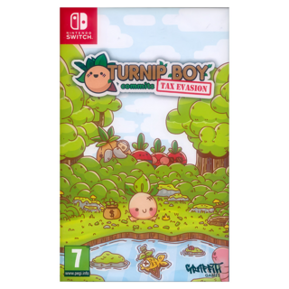 Nintendo 任天堂 SWITCH 蕪菁男孩逃漏稅 中英文歐版 Turnip Boy Commits Tax Evasion, 單一商品
