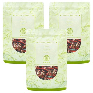 GreenMarket 菓青市集 黑糖話梅糖 230g*3包 (酸甜好滋味，獨立包裝，方便攜帶)