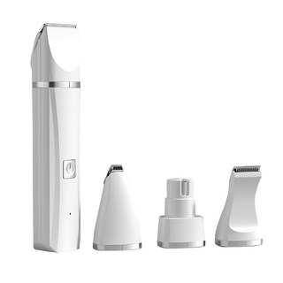 四合一寵物電剪, 1組, 白色