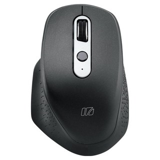 irocks 艾芮克 2.4GHz 無線靜音滑鼠 119 x 77 x 46.5mm 121g, IRM28R-PBK, 黑色