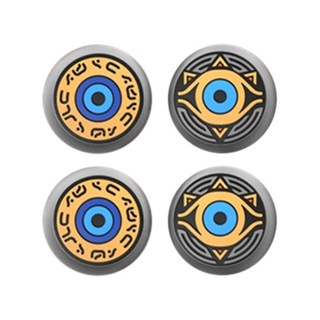 IINE 良值 switch PRO用 搖桿帽4件組, L655, 1組, 塞爾達 棕色