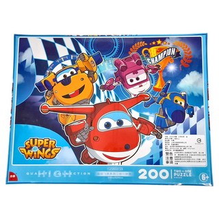 Disney 迪士尼 超級飛俠兒童拼圖 二合一 寶寶早教益智玩具, 200片, 1盒