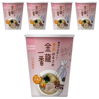 金龍一番 冬粉 日式豚骨, 5入