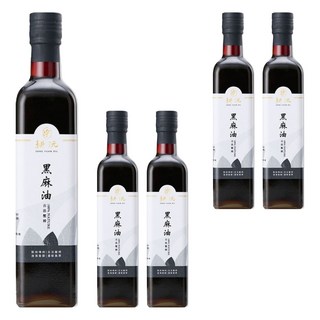 GENG YUAN 耕沅 100%古法壓榨黑麻油, 500ml, 5瓶