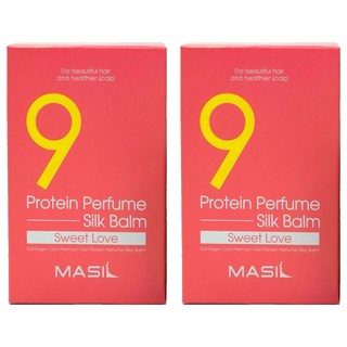 MASIL 9肽護髮香氛護髮素, 染燙版, Protein Perfume Silk Balm, 180ml, 2盒