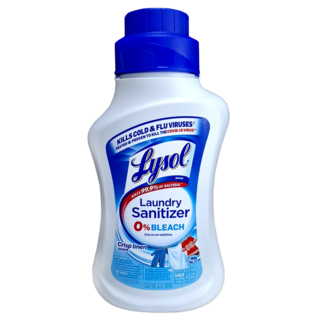 Lysol 來舒 衣物抗菌液 清爽亞麻, 1.21L, 1瓶