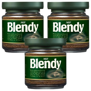 AGF Blendy 混和咖啡粉 醇香濃郁, 80g, 1罐, 3罐