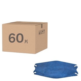 益品 KF94醫療口罩, 2個, 30片, 藏青色