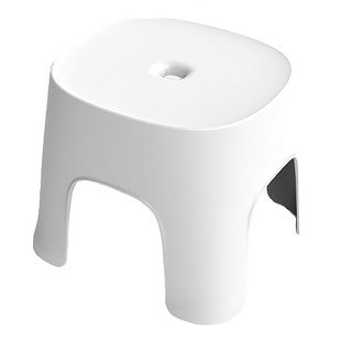 小麥購物 北歐風小矮凳/穿鞋椅 L1113, 初雪白, 1個