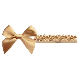 Maket Gamseong 禮物包裝成品緞帶 100入, 金色, 100個, 8cm