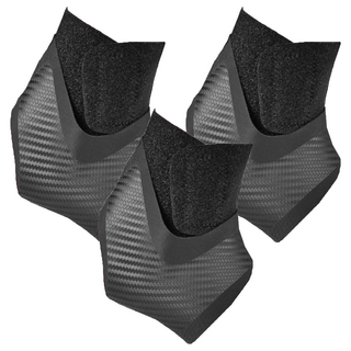 AD ROCKET 雙重加壓輕薄透氣OK布 碳纖維紋路 V型加壓護踝, M, 3個, 黑色