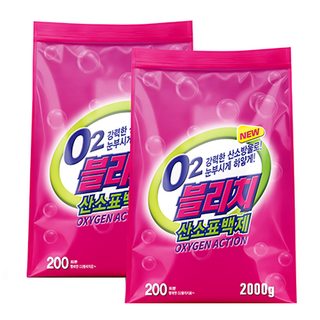 O2 블리치 산소표백제, 2kg, 2개