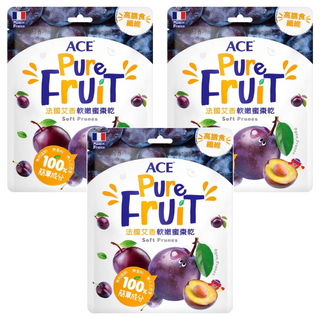 ACE 法國艾香 軟嫩蜜棗乾 法國產地 無添加, 180g, 3包