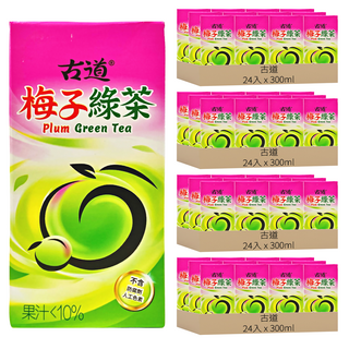 古道 梅子綠茶, 300ml x 24入, 96入