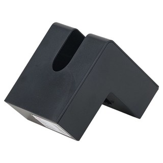 더플로우커머스 감성무드 L형 홈데코 인테리어 티슈 케이스, 블랙, 1개