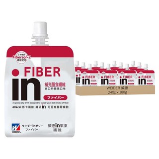WEIDER 威德 in果凍 纖維, 180g, 24包
