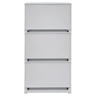 comet 抽屜整理箱, 灰色, 3層