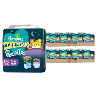 Pampers 幫寶適 巧虎安睡褲/拉拉褲/尿布 12~17kg, XL, 208片
