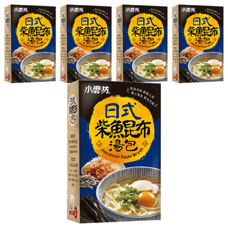 小磨坊 日式柴魚昆布湯包, 16g, 5盒