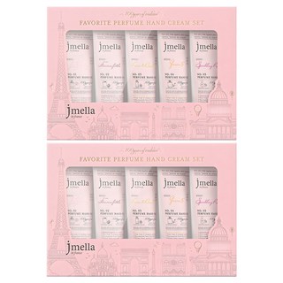 jmella 法式Favorite香水護手霜5款禮盒組, 2組